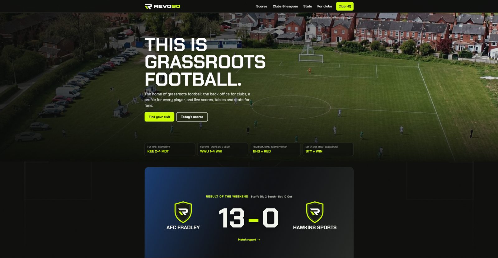 REVO90 website