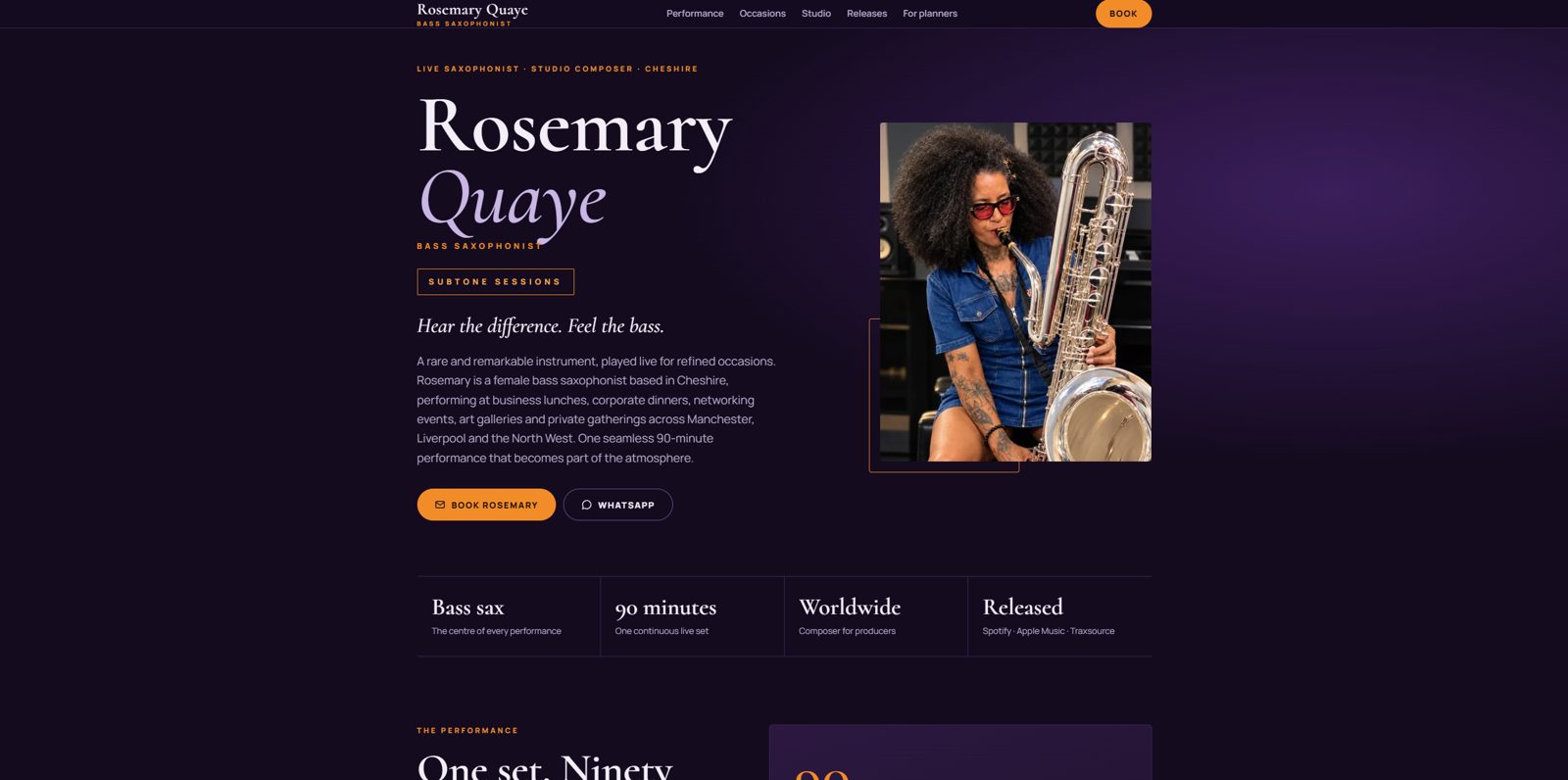 Rosemary Quaye website
